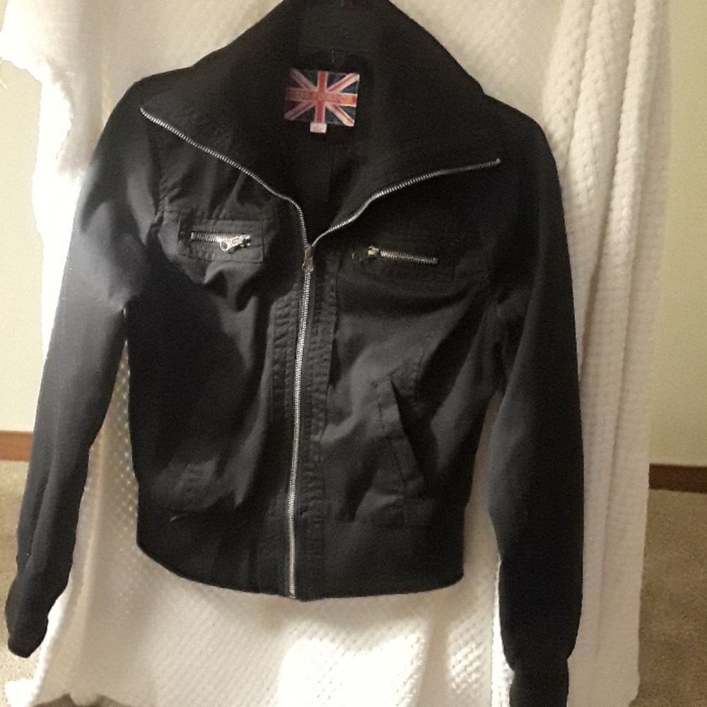 Black moto Jacket